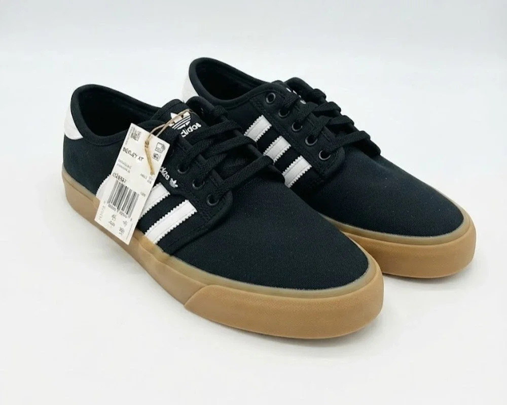 Adidas Seeley XT Men's Size 6.5 Black/White/Gum Skate Shoes New with Tags GZ8567